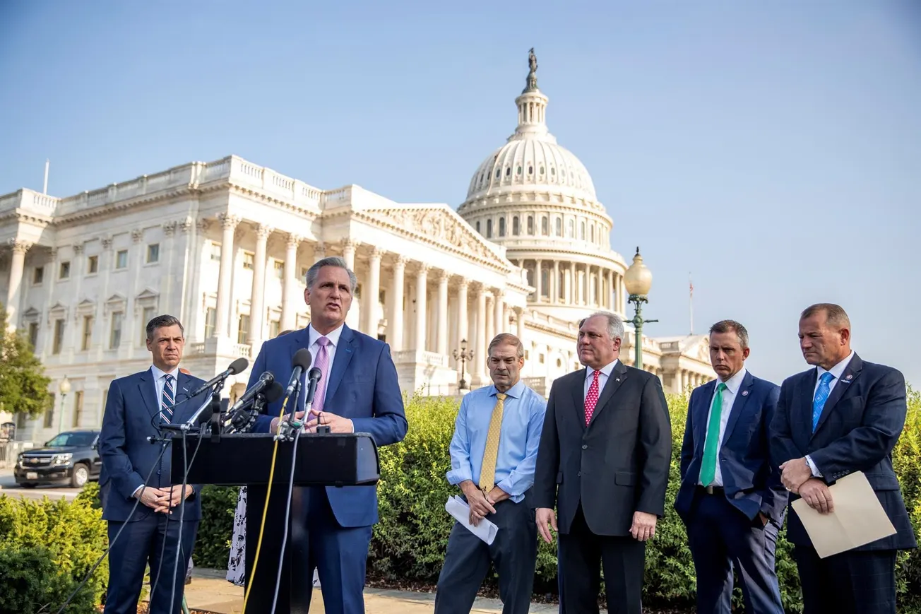 Kevin McCarthy desde el Capitolio