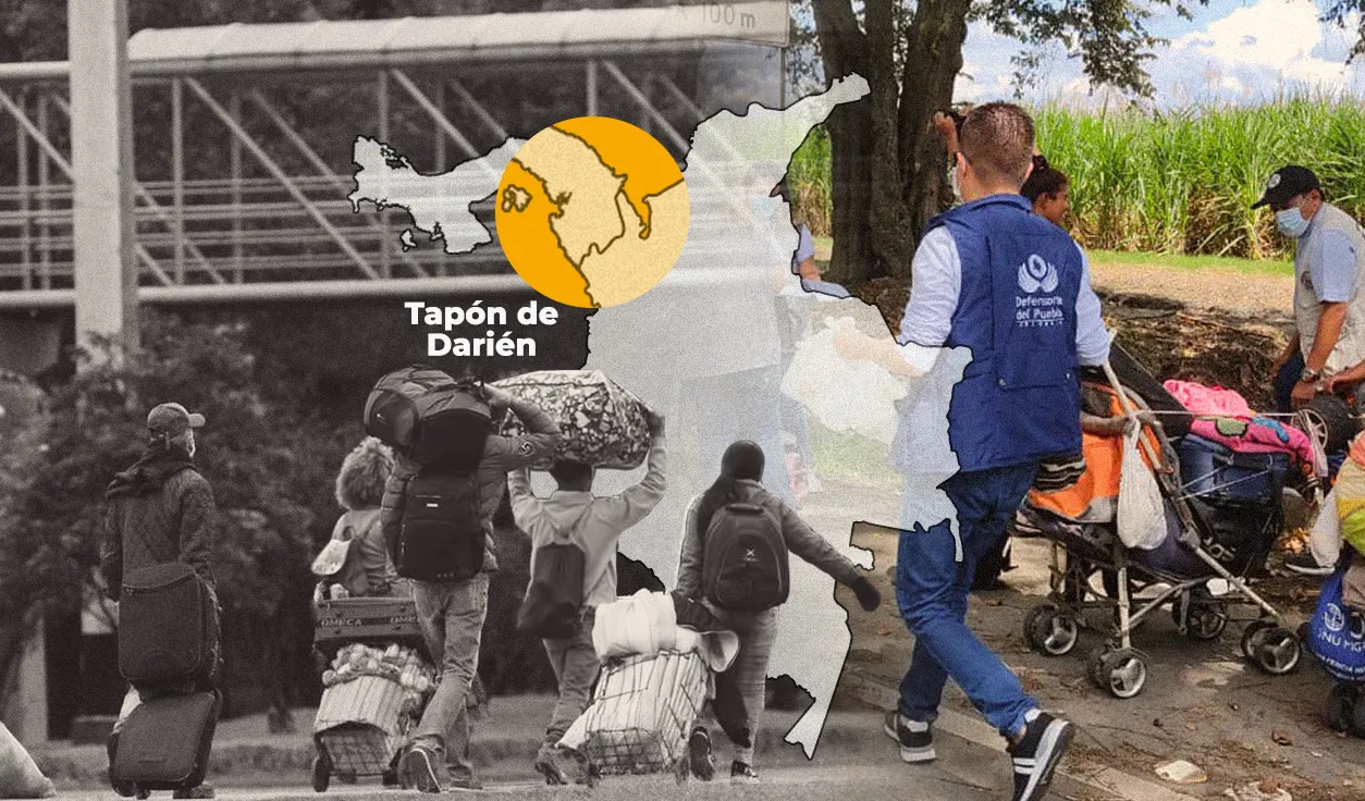 Venezolanos Tapón de Darién