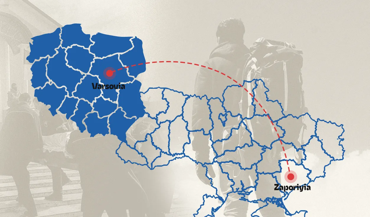Más de 10 millones de personas han tenido que dejar sus casas y huir de Ucrania, según cifras de la Organización de Naciones