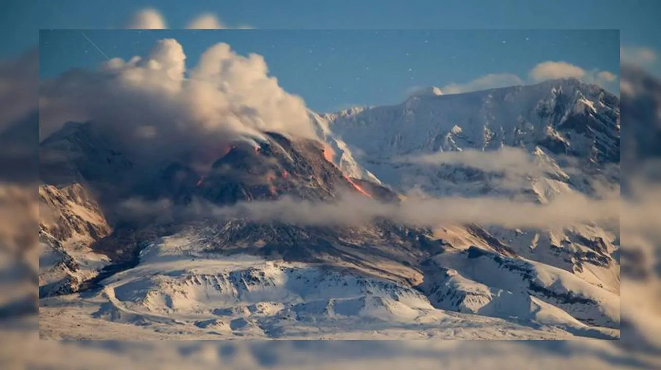 volcán Kamchatka