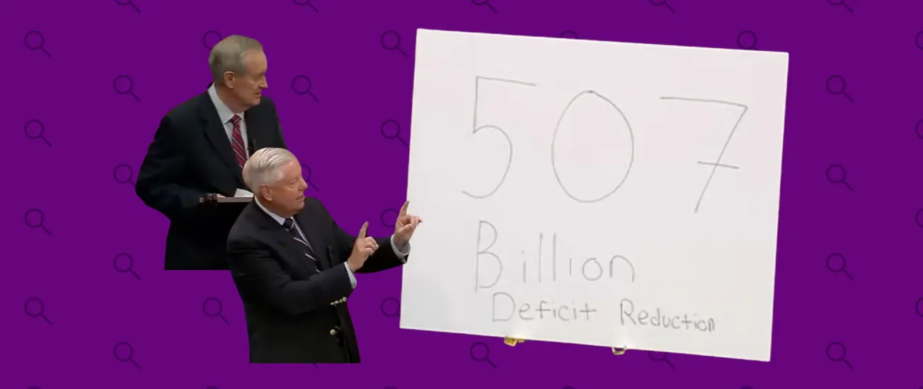 La matemática engañosa de los senadores republicanos para que el “One Big, Beautiful bill” parezca reducir el déficit nacional