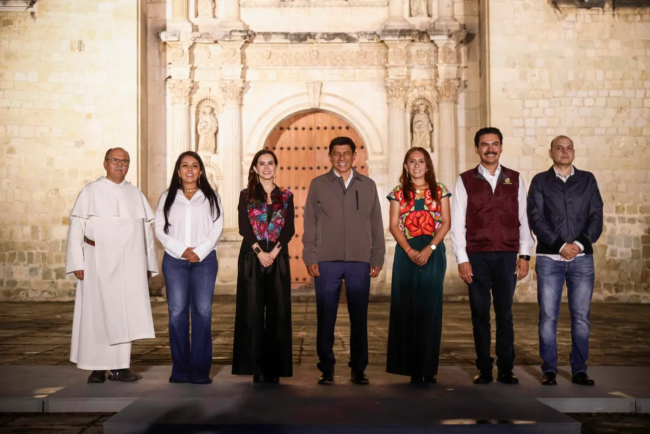 El Templo de Santo Domingo en Oaxaca brilla con nueva luz gracias a Iberdrola México