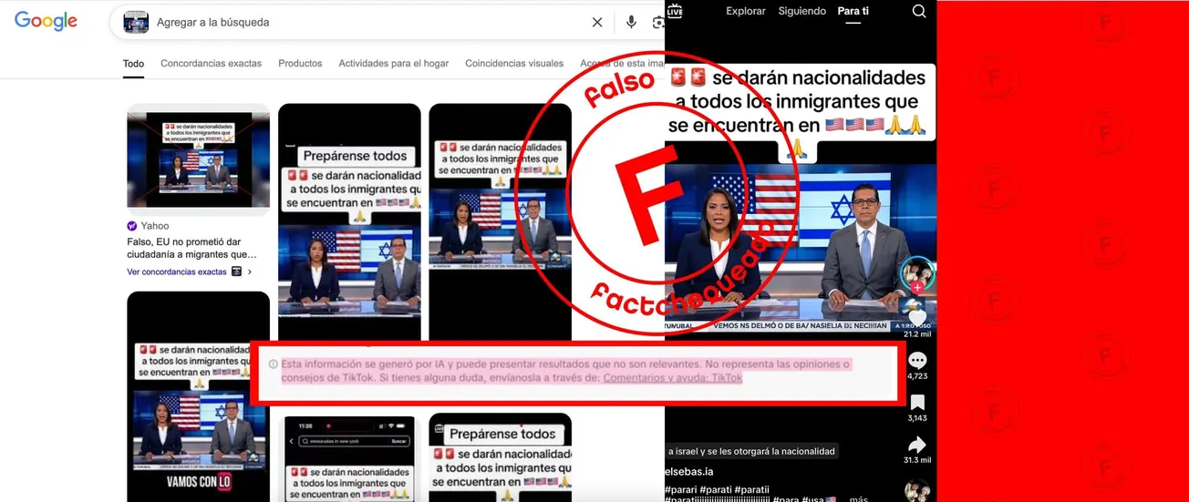 No, el gobierno de Trump no ha anunciado que “todos los inmigrantes serán enviados a Israel y se les otorgará la nacionalidad inmediata al regresar”