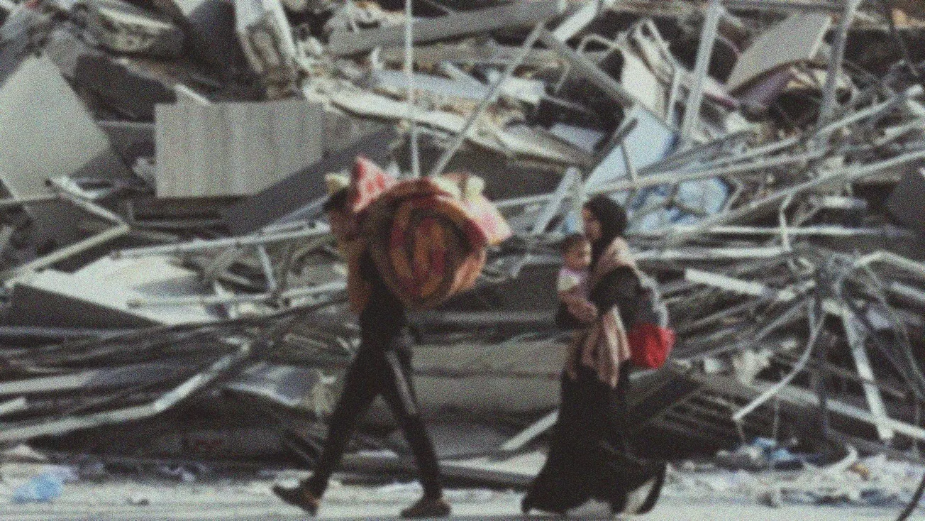 Ciudad humanitaria (en Rafah) que parece otra cosa