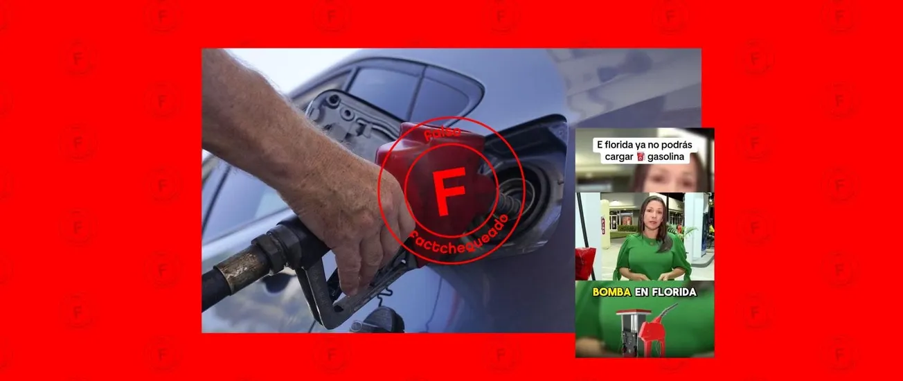 No, Ron DeSantis no firmó ley que exige identificación para echar gasolina en Florida