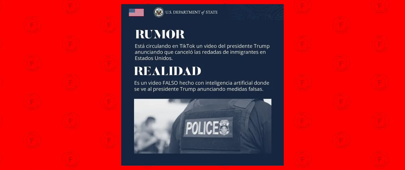 No, Donald Trump no anunció la cancelación de las redadas de inmigrantes en Estados Unidos