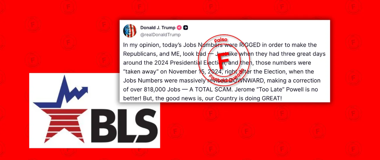 No, la Oficina de Estadísticas Laborales no redujo las cifras de empleo “justo después de las elecciones” presidenciales de 2024, como afirmó Trump