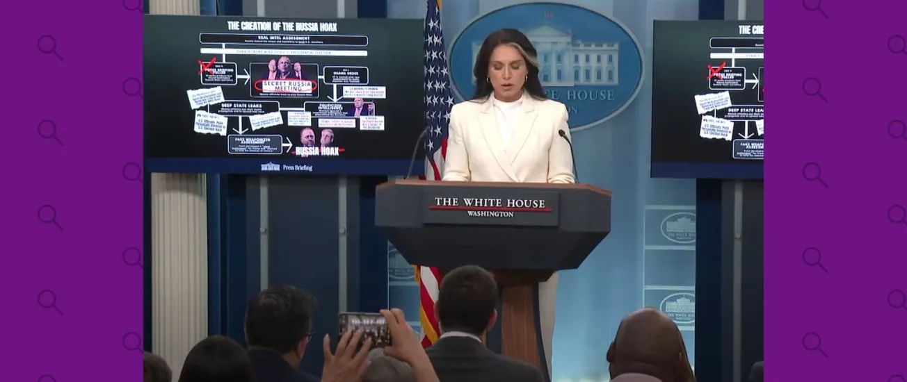 Gabbard acusa a Obama de una conspiración contra Trump, pero sus documentos la contradicen