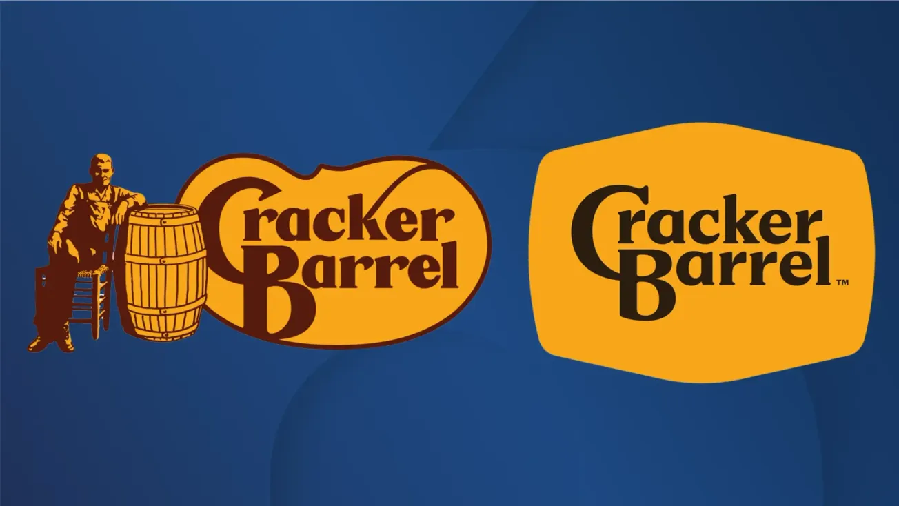 Cracker Barrel se hunde en la bolsa: Las acciones de la compañía caen 7% tras el rediseño de su logo