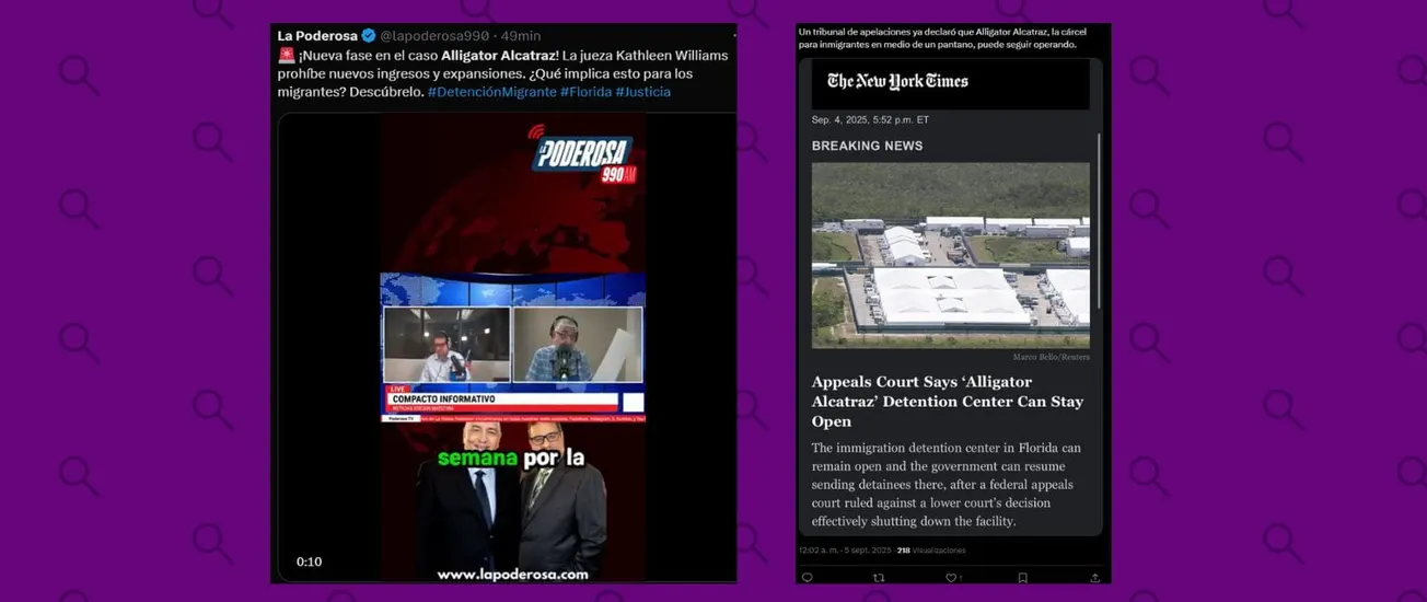 Alligator Alcatraz: qué sabemos sobre la decisión de una corte de apelaciones que permite que el centro de detención siga operando