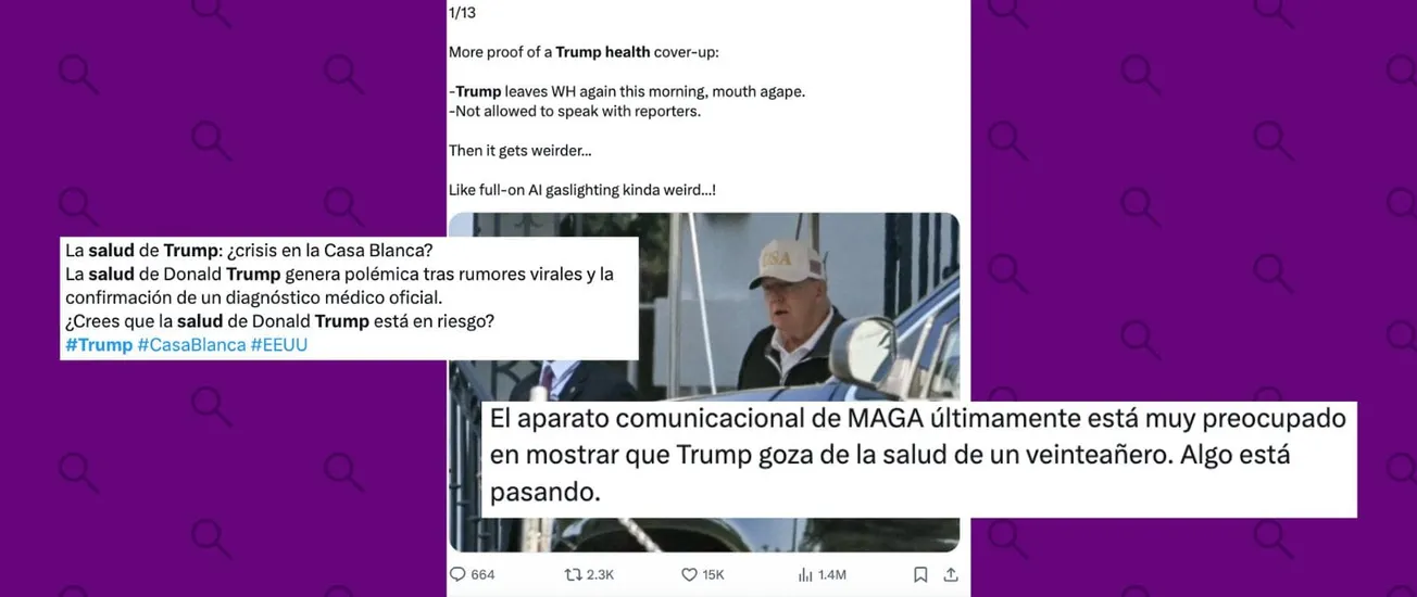 Rumores de la salud de Trump: te contamos lo que sabemos para el 1 de septiembre de 2025