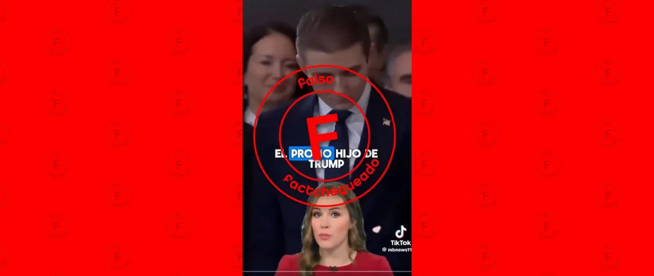 No,  las autoridades no han reportado que el sospechoso del asesinato de Charlie Kirk “haya sido visto reuniéndose con el propio hijo de Trump”