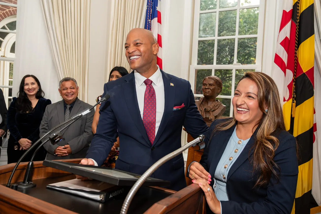 El gobernador Wes Moore celebró el Mes de la Herencia Hispana en Annapolis