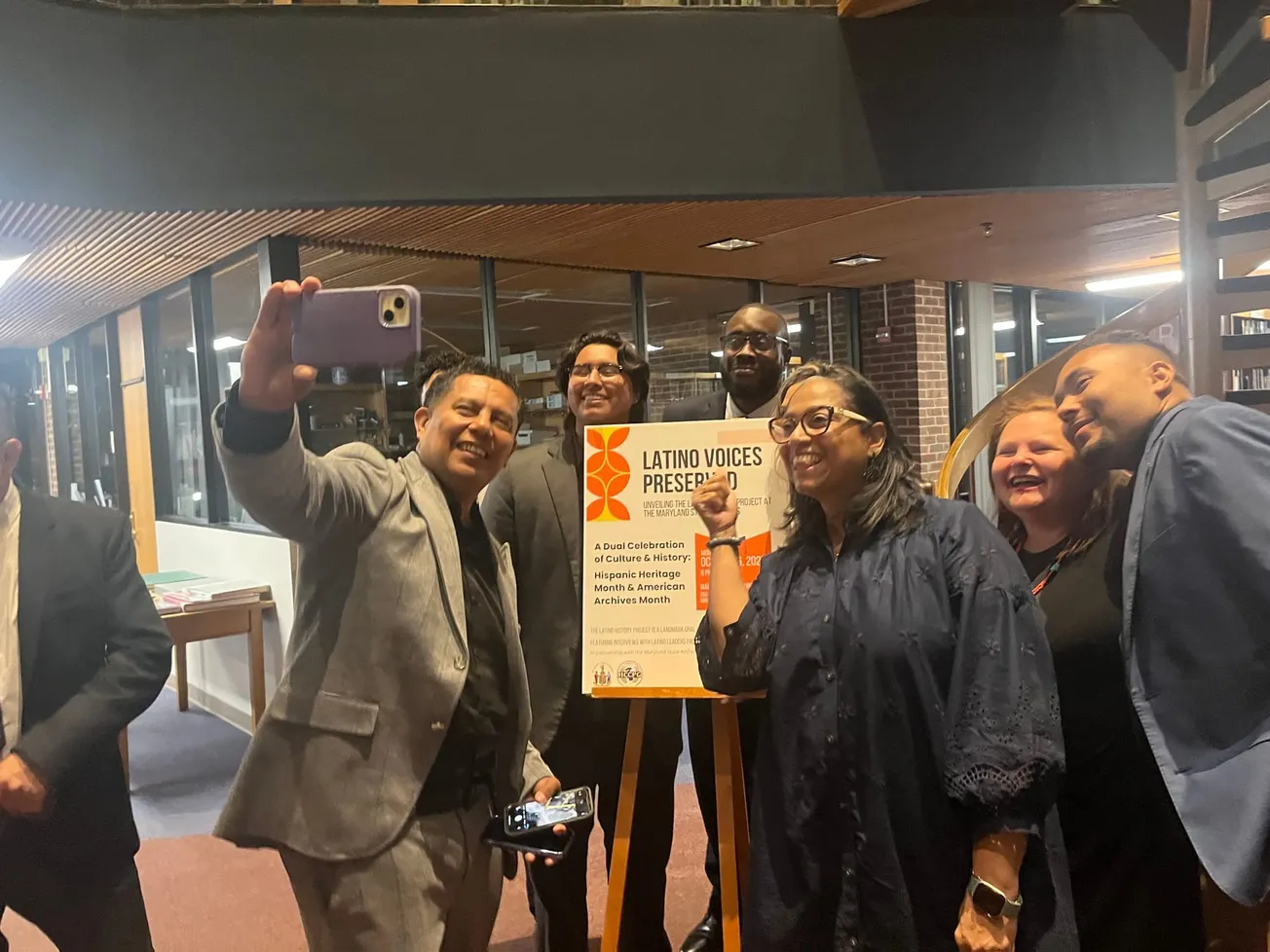 Archivos estatales celebran las voces de los latinos de Maryland