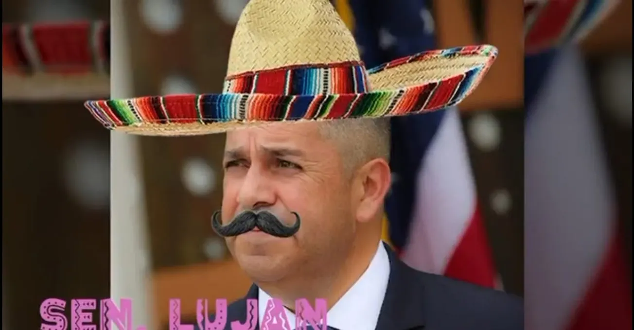 El "chiste" del sombrero