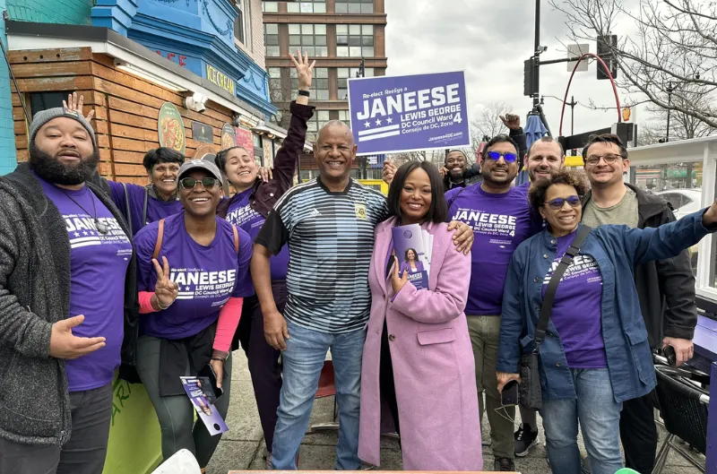 Janeese Lewis George se lanza a la alcaldía de DC