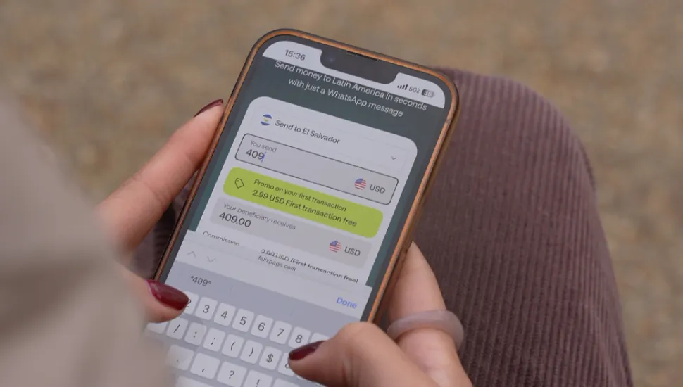 La mejor forma de mandar dinero a El Salvador desde Estados Unidos por WhatsApp