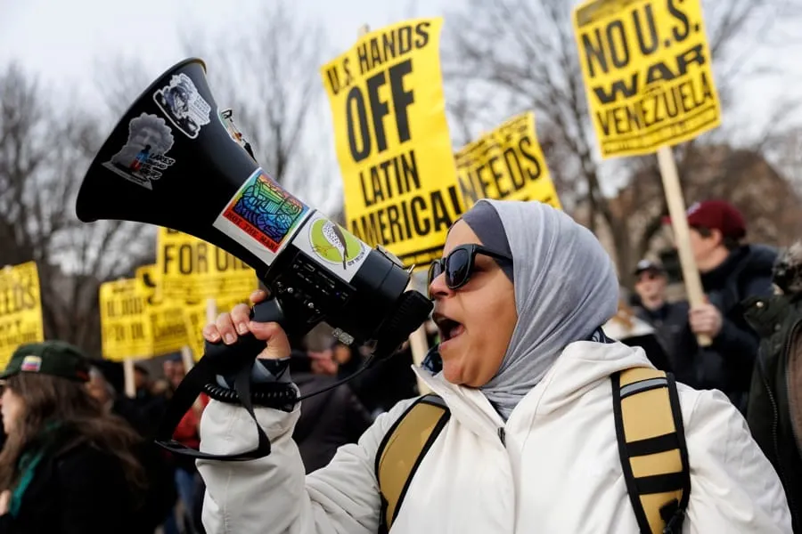 Entre esperanza y cautela: así reaccionó la comunidad venezolana en DC tras la detención de Maduro