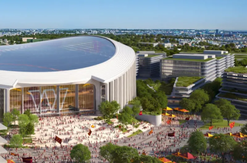 Así se verá el nuevo estadio de los Washington Commanders en el sitio de RFK