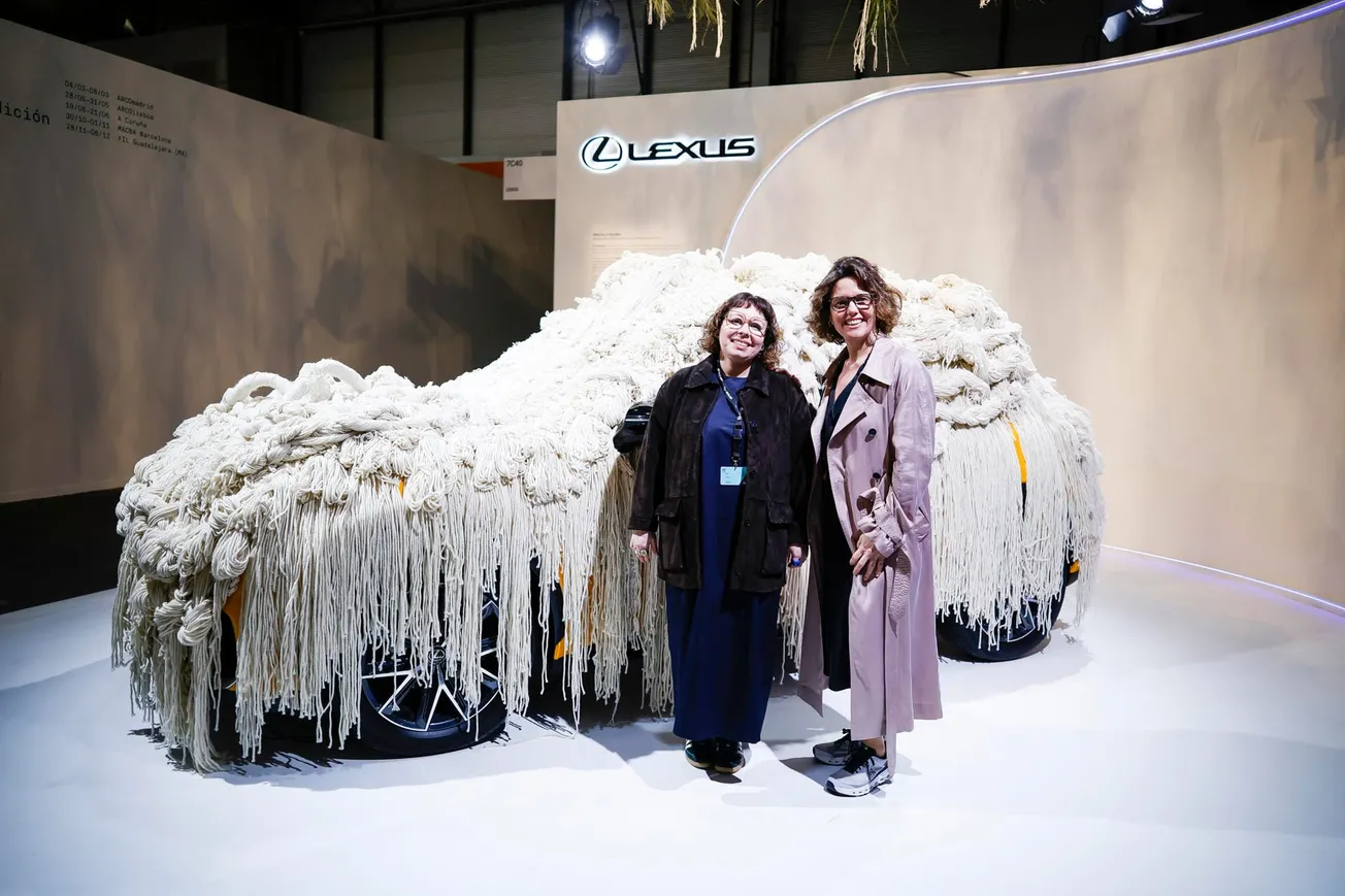 Un vehículo trenzado lidera la propuesta de Lexus para activar los cinco sentidos en ARCO