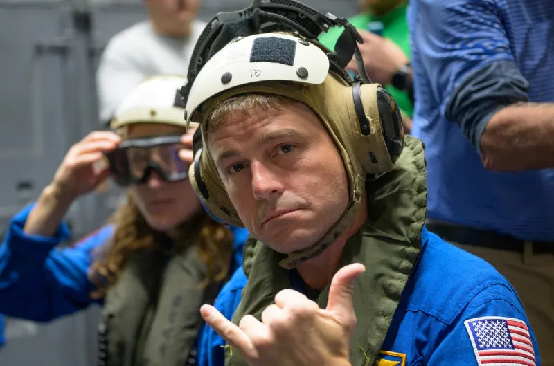El astronauta de Baltimore que viajó a la Luna celebra el Día de la Tierra desde el espacio