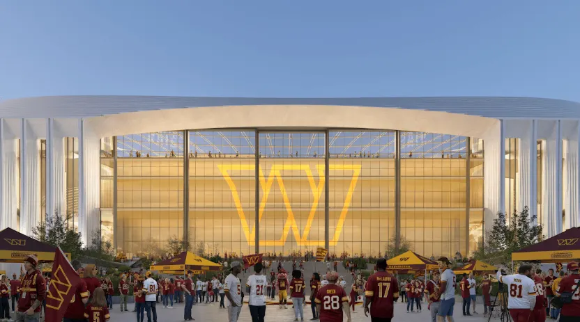 Comienza la fase inicial del estadio de los Commanders