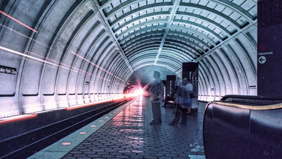 La Purple Line ya tiene todos sus rieles, y Wayne Avenue cierra de noche a partir del 15 de mayo