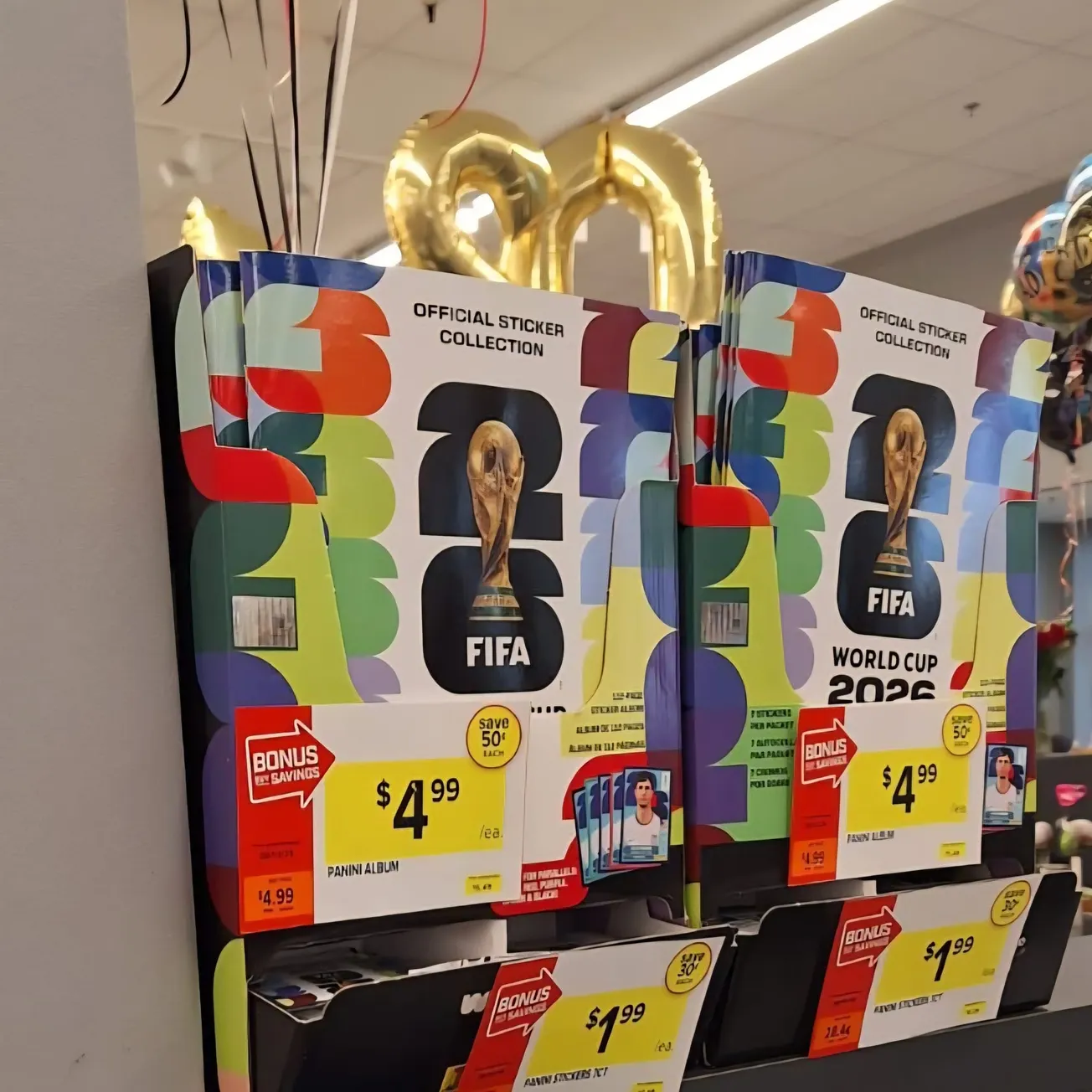 Giant Food vende el álbum Panini del Mundial 2026 y organiza intercambios de stickers en DC, Maryland y Virginia