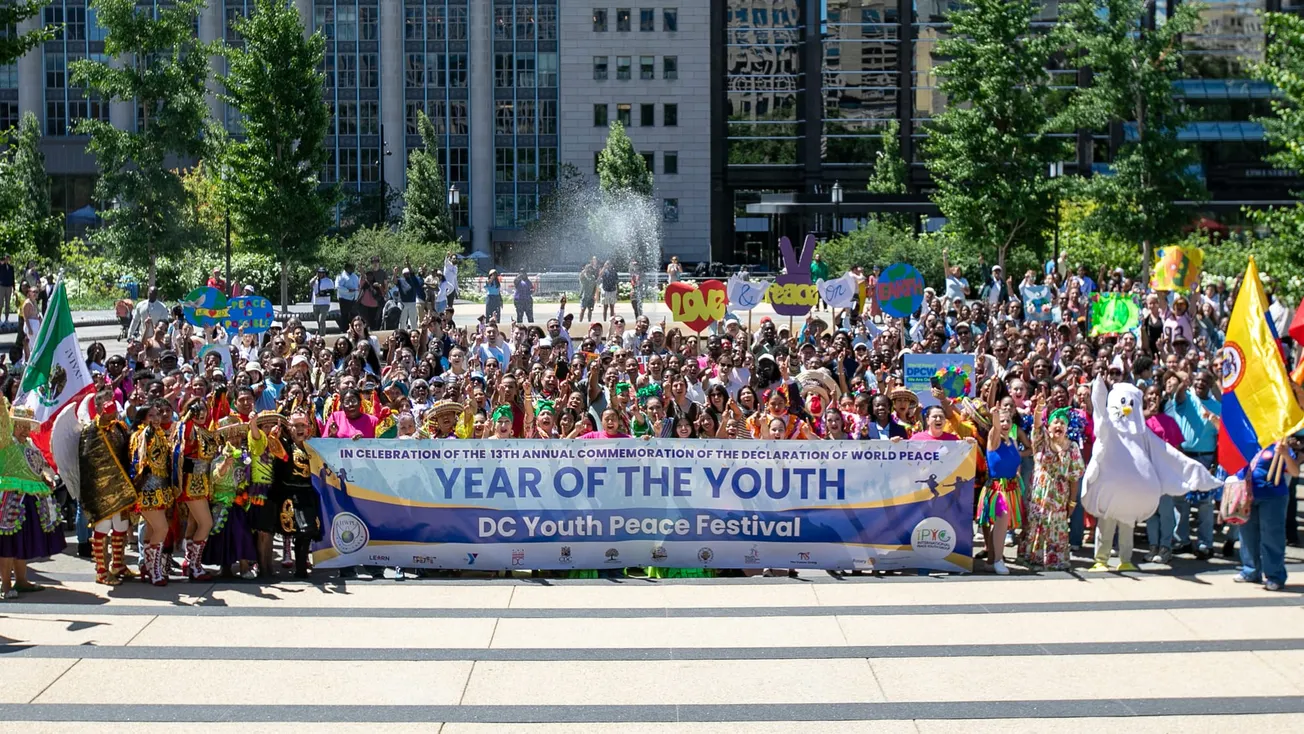 Youth Peace Festival en DC promueve la unidad y el compromiso comunitario