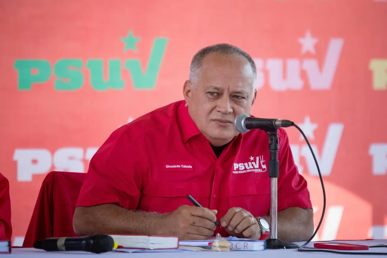 Diosdado Cabello preso en Chile