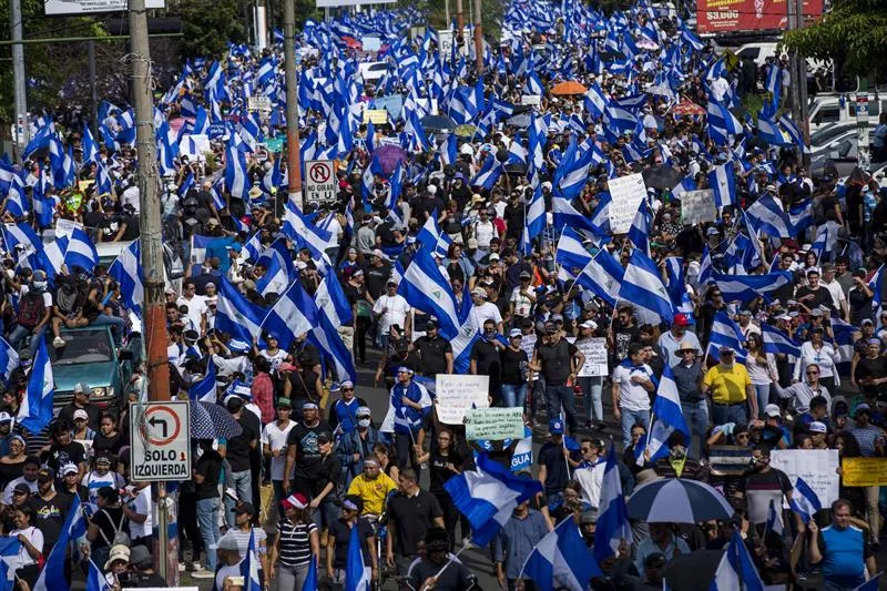 Oposición de Nicaragua convoca movilización masiva para exigir justicia
