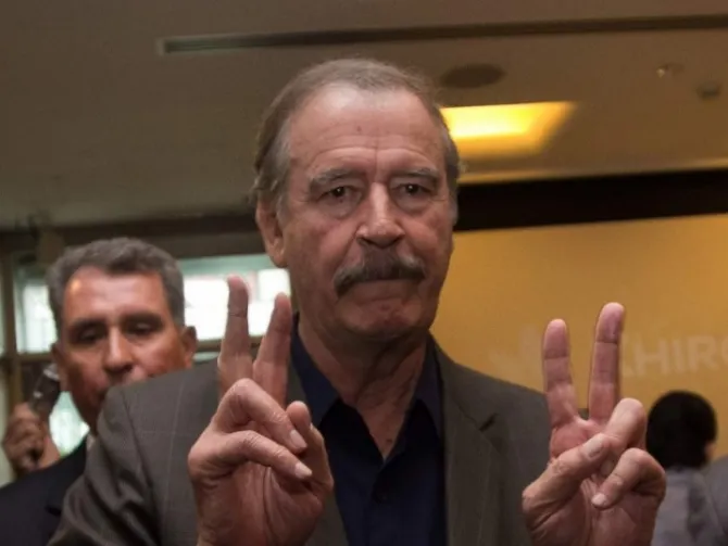 Vicente Fox pide a las autoridades mexicanas investigar las amenazas que sufrió