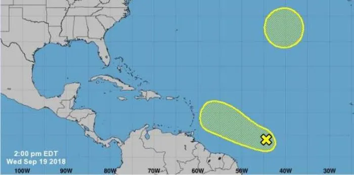 Onda tropical no se desarrollará en un sistema ciclónico en el Atlántico