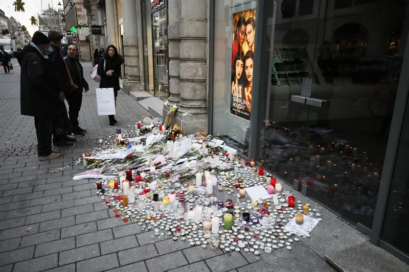 Subió a cinco el número de fallecidos por el atentado de Estrasburgo