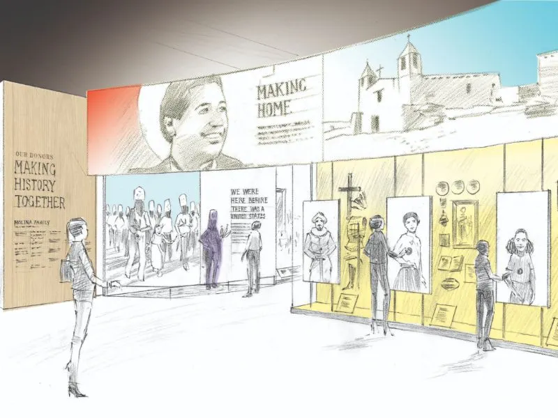 La historia latina en EE.UU. desde la colonia en una exposición de arte