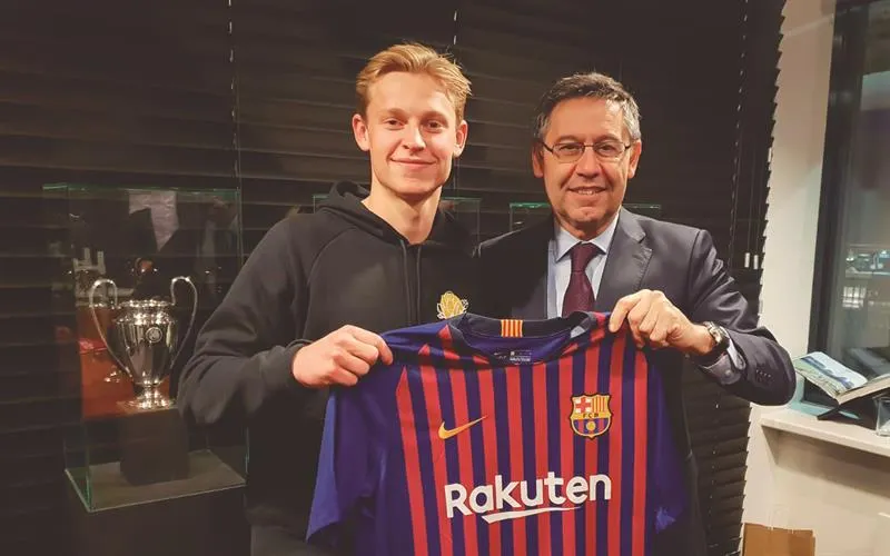Frenkie de Jong es el nuevo jugador del Barcelona