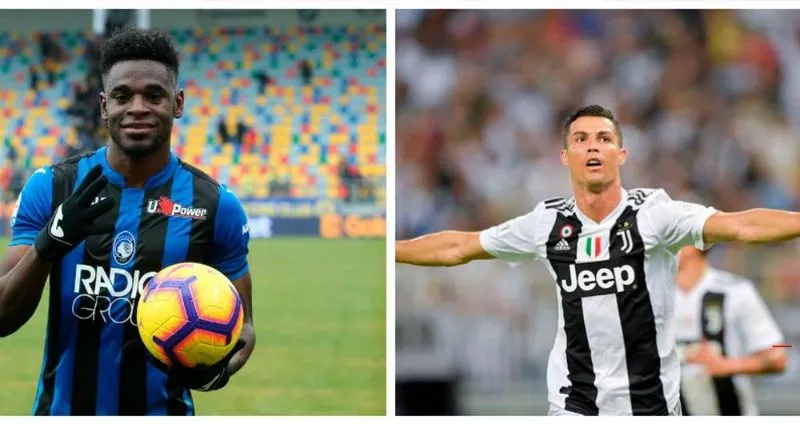 Duván Zapata entra en disputa con Cristiano Ronaldo como máximo goleador de Italia