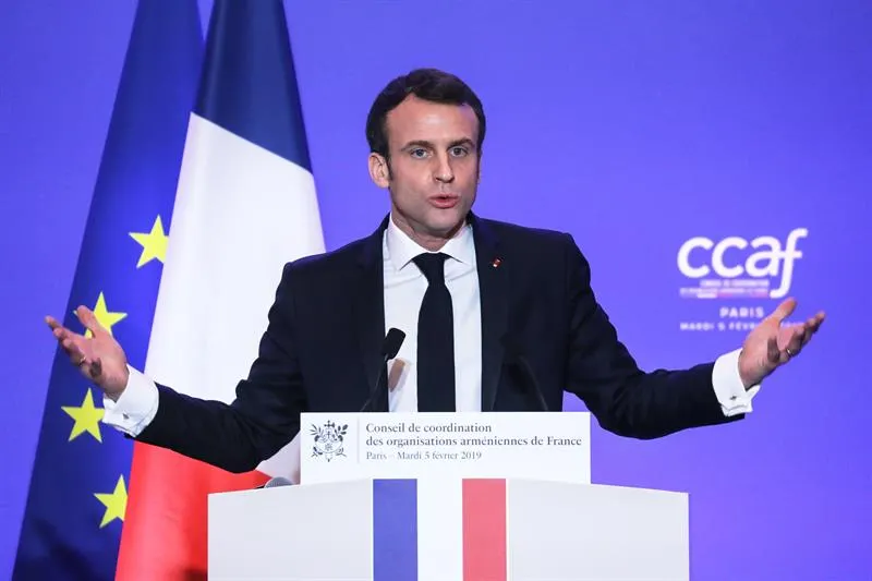 Presidente Enmanuel Macron remonta su popularidad remonta