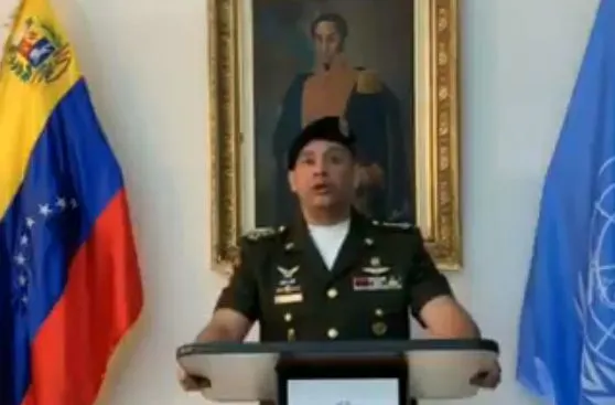 Agregado militar de Venezuela ante la ONU desconoce a Maduro y apoya a Guaidó