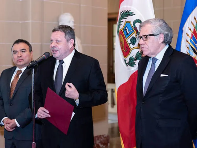 Nuevo Embajador de Perú ante la OEA presenta credenciales