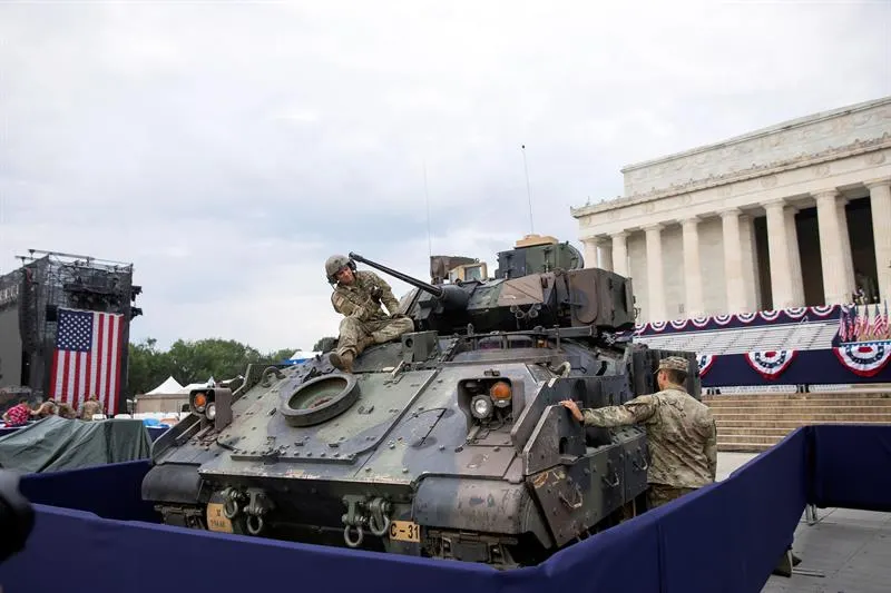 Evento de Trump por el 4 de julio incluirá tanques militares
