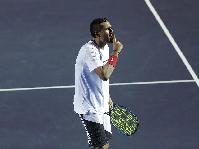 Nick Kyrgios pierde el brillo en medio de ofensas