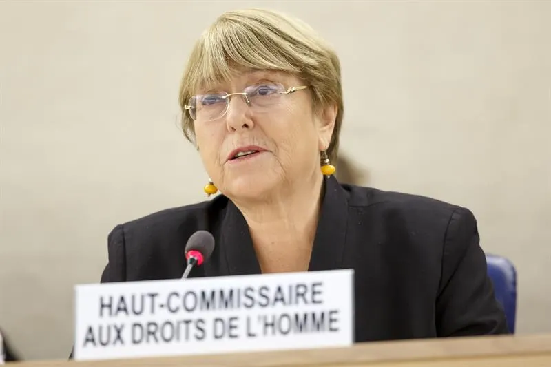 Bachelet denuncia que persiste violencia de cuerpos de seguridad en Venezuela