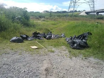 Encontraron 17 bolsas con restos humanos en México