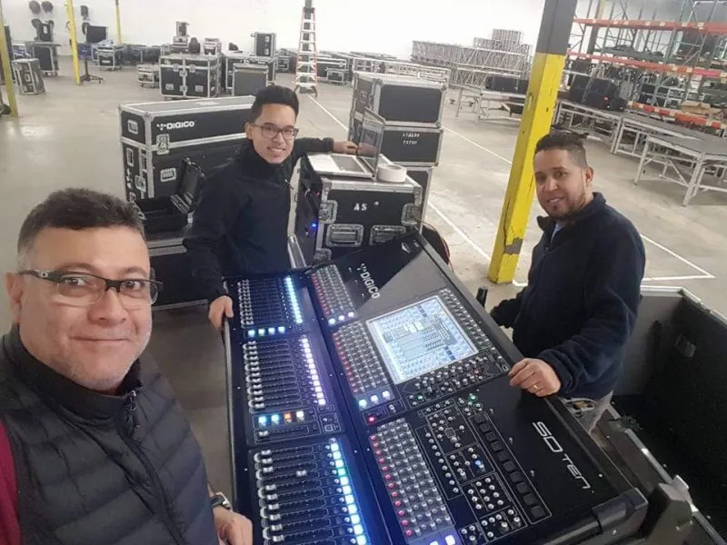El hombre detrás del sonido de los grandes festivales