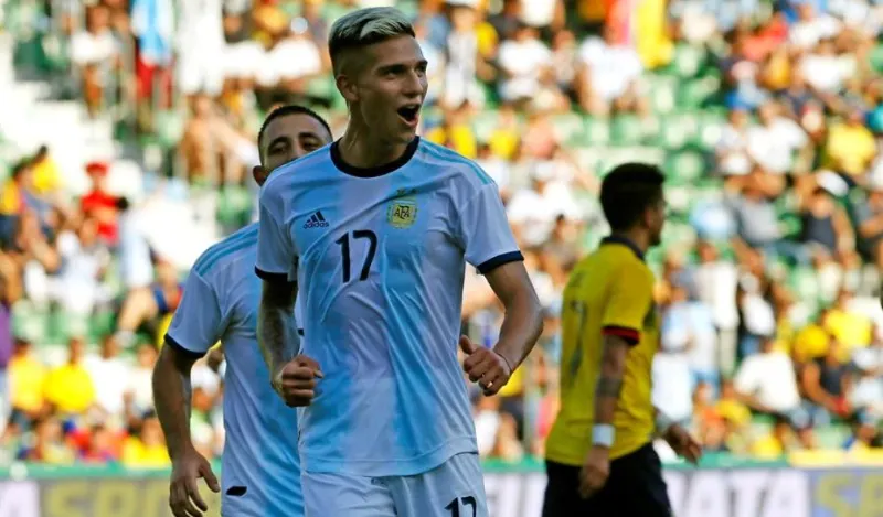 Argentina se paseó en su amistoso contra Ecuador