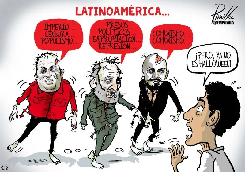 Caricatura | Halloween en Latinoamérica