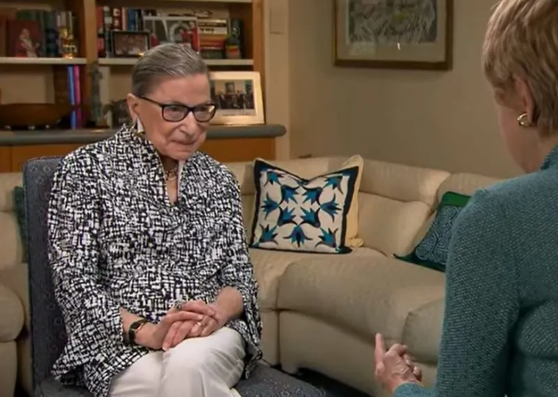 Hospitalizaron a la jueza estadounidense Ruth Bader Ginsburg