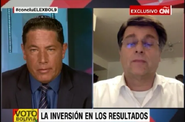 Gerente de software electoral en Bolivia recibió orden de detener transmisión de datos
