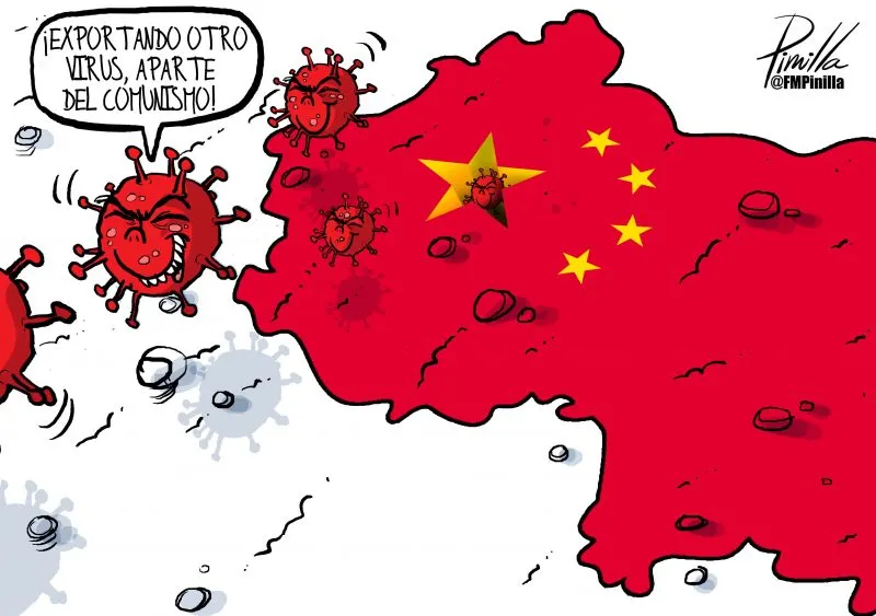 Caricatura | Exportando otro virus